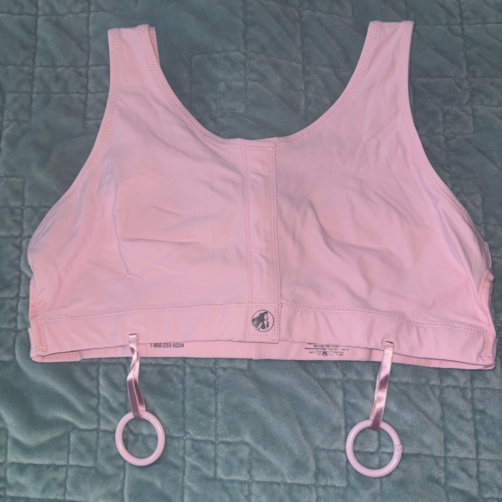 The Elizabeth Pink Surgical Bra MastHead Size Medium.New. All Offers Considered
